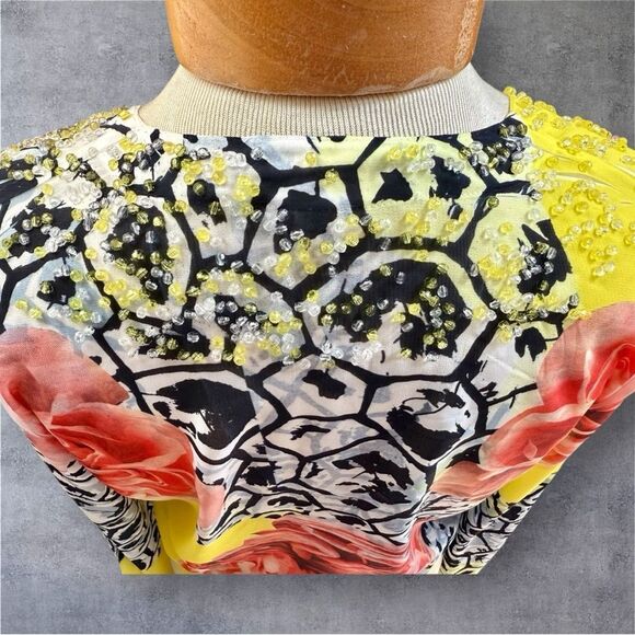Maria Vasquez vintage top. Wear with bralette or camisole.really stunning! - Picture 3 of 8